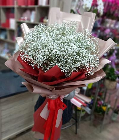Букет цветов из: Гипсофила в Чаадаевке
