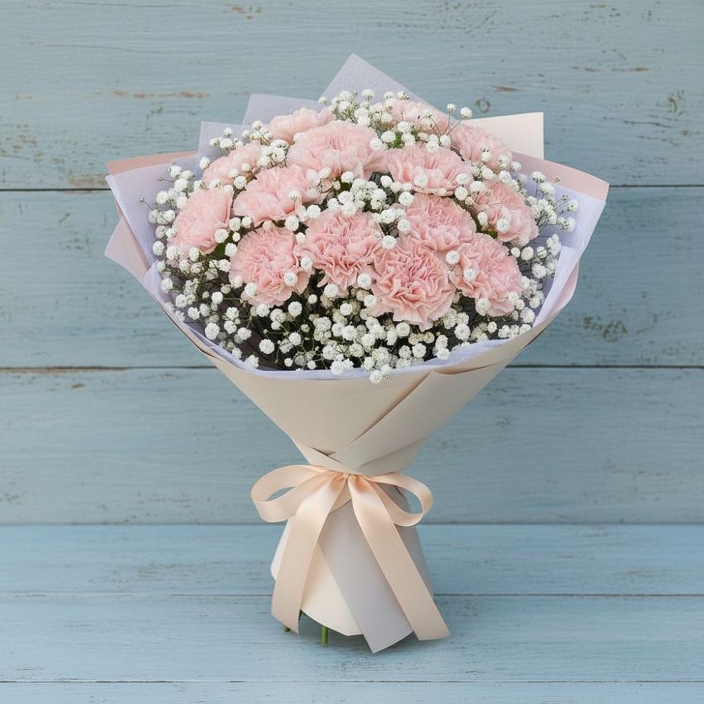 Букет цветов из: Гвоздики в Чаадаевке