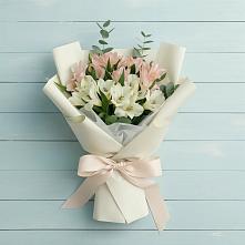 Букет цветов из:  Альстромерии в Чаадаевке