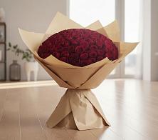Букет 101 Красная роза в Чаадаевке