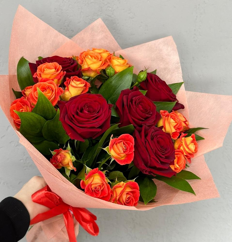 Букет Любовь и восторг в Чаадаевке