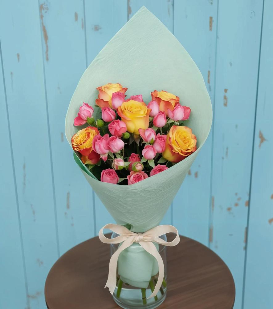 Букет цветов из: Розы в Чаадаевке