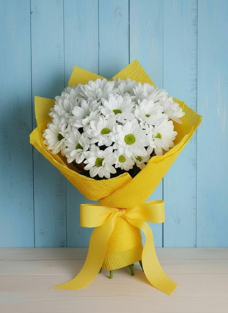 Букет цветов из: Хризантемы в Чаадаевке