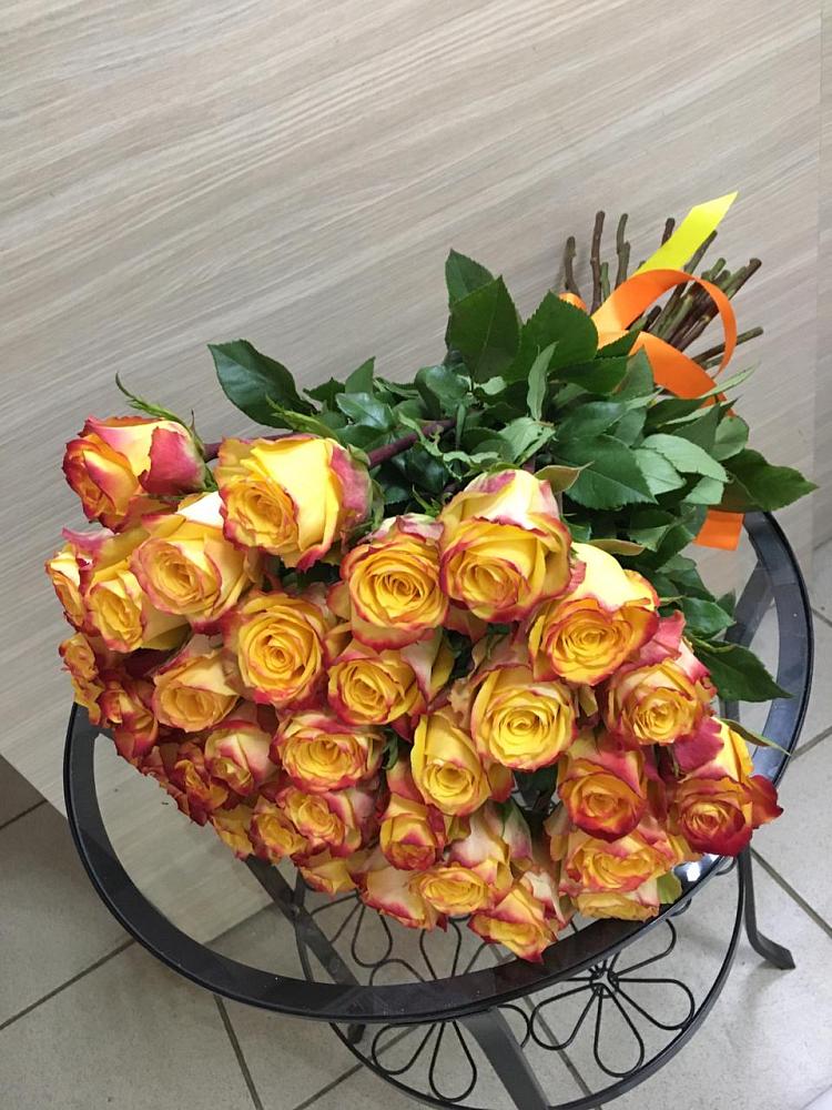 Букет Желтые розы в Чаадаевке