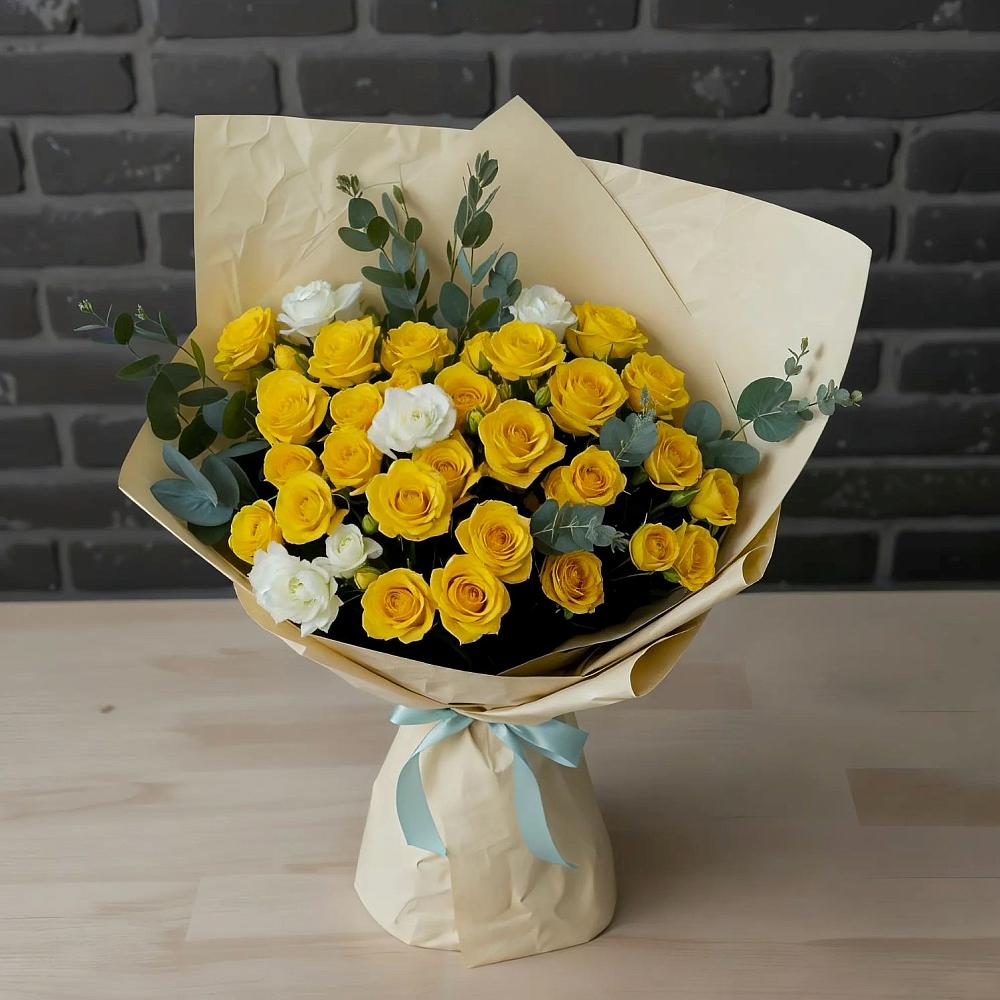 Букет цветов из: Розы в Чаадаевке