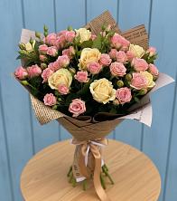 Букет цветов из:  Розы в Чаадаевке