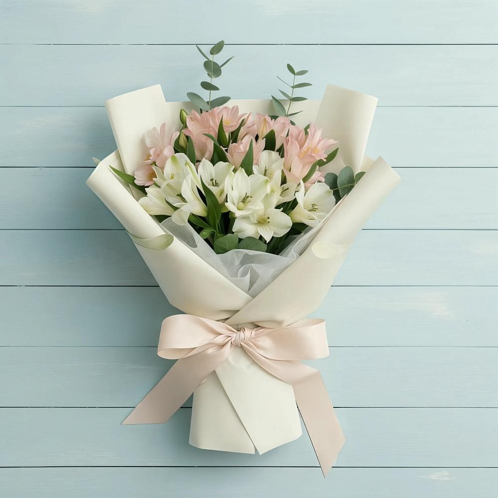 Букет цветов из: Альстромерии в Чаадаевке