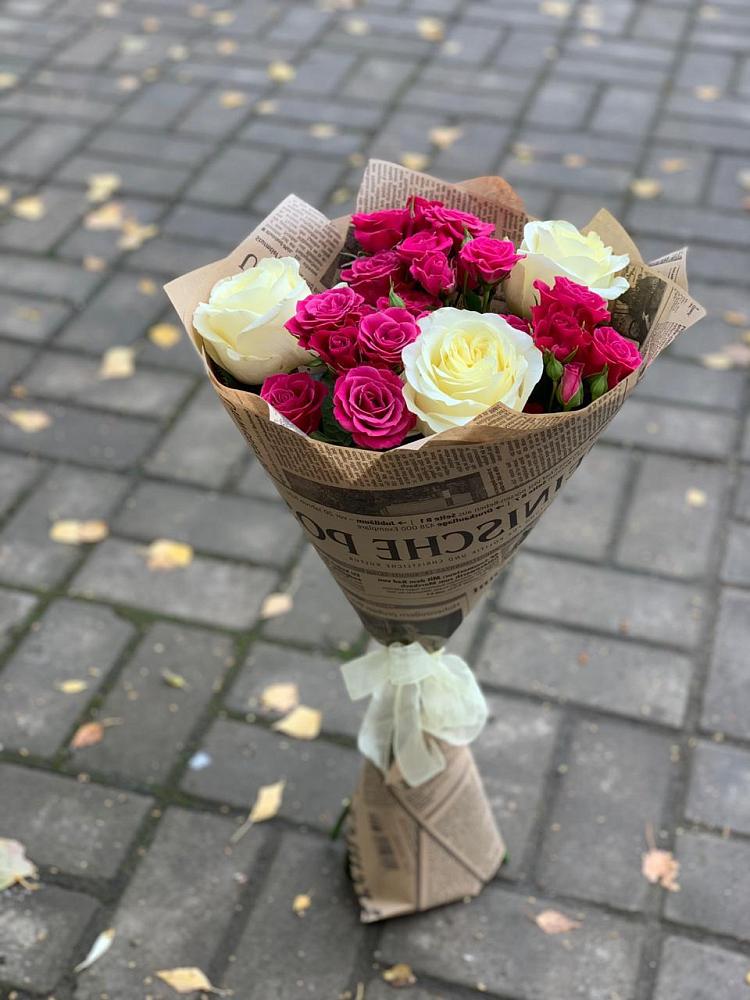 Букет цветов из: Розы в Чаадаевке